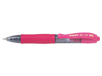Pilot Boligrafo De Gel G2 Pixie Xs Retractil - Punta De Bola Redonda 0.7Mm - Trazo 0.32Mm - Grip Ergonomico - Color Rosa