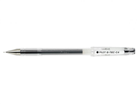 Pilot Boligrafo De Gel G-Tec C4 - Extra Fino - Recargable - Punta De Bola 0.4Mm - Trazo 0.2Mm - Color Negro