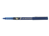 Pilot Boligrafo De Tinta Liquida V7 Hi-Tecpoint Rollerball - Punta Fina De Aguja 0.7Mm - Trazo 0.5Mm - Color Azul