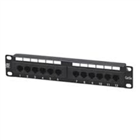 Cromad Patch Panel 12 Puertos Cat 6 1U Utp 10