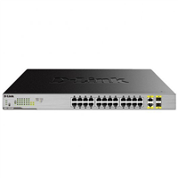D-Link Switch 26 Puertos Gigabit 10 100 1000 Mbps Poe