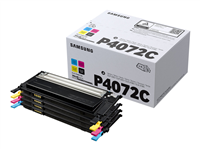 Samsung Clt-P4072c Pack De 4 Cartuchos De Toner Originales - Su382a
