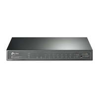 Tp-Link Jetstream Smart Switch - 8 Puertos Gigabit Poe Con 2 Ranuras Sfp