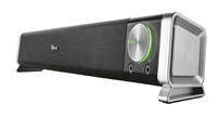 Trust Asto Barra De Sonido Usb 12W - Entrada Jack 3.5Mm - Cable De 1.40M - Color Negro