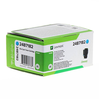 LEXMARK-XC2240/XC4240-CYAN-CARTUCHO-DE-TONER-ORIGINAL-24B718224B7182 734646657761