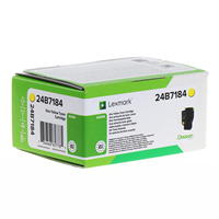 LEXMARK-XC2240/XC4240-AMARILLO-CARTUCHO-DE-TONER-ORIGINAL-24B718424B7184 734646657785