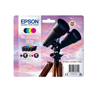Epson 502 Pack De 4 Cartuchos De Tinta Originales - C13t02v64010