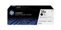 Hp Cb435a Negro Pack De 2 Cartuchos De Toner Originales - 35A