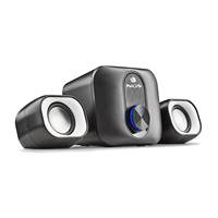 Ngs Comet 2.1 Altavoces Para Pc Usb 2.1 20W Con Subwoofer - Conexion Jack 3.5Mm - Controles En Altavoz