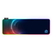 Cromad Alfombrilla Gaming Pro Xxl - Iluminacion Led Rgb - Bordes Reforzados - Tamao 800X300x3mm - Cable De 1.50M