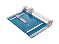 Dahle 550 Cizalla Profesional De Rodillo Formato A4 - Capacidad 20 Hojas - Cuchilla Circular Autoafilable De Acero - Dos Topes Angulares