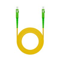 Nanocable Cable Fibra Sc Apc-Sc Apc Monomodo Lszh 10M - Color Amarillo