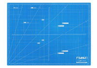 Dahle 10692 Plancha De Corte A2 45X60cm - 5 Capas Con Nucleo Resistente Al Corte - Lineas De Orientacion - Color Azul