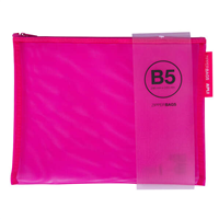 Apli Sobres Porta-Todo Nylon Transpirable - Tamao B5 (290X223mm) - Resistente Y Duradero - Ideal Para Tablets Y Equipos Electronicos - Cierre De Cremallera - Colores Surtidos