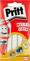 Pritt Multitack Pack De 65 Piezas De Masilla Adhesiva Blanca - Fuertes, Limpias Y Removibles - 2679461