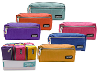 Ingraf Mediterraneo Portatodo Plano - Diseo Elegante - Material Resistente - Cierre Seguro - Ideal Para Viajes Y Uso Diario - Colores Surtidos