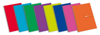 Enri Status F Tapa Extradura Cuaderno Espiral 4X4 - Tapa Dura Resistente - Cuaderno Con Margen - 100 Hojas De Alta Calidad - Colores Surtidos