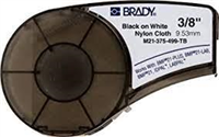 BRADY-BMP21-NEGRO/BLANCO-ETIQUETAS-DE-NYLON-COMPATIBLES-M21-750-499-TBBDRNY21750BK/WT 6939385989942