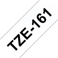 BROTHER-TZE161-CINTA-LAMINADA-COMPATIBLE-DE-ETIQUETAS-TEXTO-NEGRO-SOBRE-FONDO-TRANSPARENTE-ANCHO-36MM-X-8-METROSBRTZE161 8435490646773