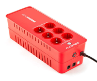 Salicru Sps 650 Home Sistema De Alimentacion Ininterrumpida - Sai Ups - De 650 Va Off-Line Multibase - Color Rojo
