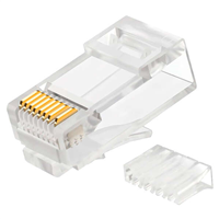 Aiten Data Pack De 100 Conectores De Datos Utp Rj45