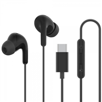Xiaomi Mi Dual Driver Earphones Auriculares Usb-C - Microfono Integrado - Resistencia Ipx4 - Control En Cable - Color Negro