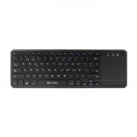 Coolbox Tew01-Bk Teclado Inalambrico Touchpad - Pc, Tv - Color Negro
