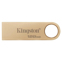 Kingston Datatraveler Se9 G3 Memoria Usb-A 3.2 Gen 1 128Gb - 220 Mb S En Lectura - Diseo Metalico - Color Oro (Pendrive)