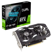 Asus Dual Geforce Rtx 3050 Oc Edition Tarjeta Grafica 6Gb Gddr6 - Hdmi, Dvi, Displayport