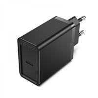 Vention Cargador De Pared Usb-C 3A Pd30w - Carga Rapida - Color Negro