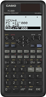 Casio Fc200v Calculadora Financiera - Pantalla De 4 Lineas - Visualizacion De Varios Parametros Al Mismo Tiempo - Teclas De Acceso Directo Personalizables - Alimentacion Con Pilas Y Solar