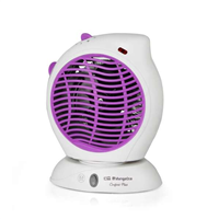 Orbegozo Fh 5580 Calefactor Vertical Oscilante - Control De Temperatura Ajustable - Proteccion Contra Sobrecalentamiento - Funcion De Calor Instantaneo Y Ventilador De Aire Frio