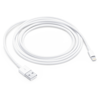 Apple Cable Lightning A Usb-A - Longitud 2M - Color Blanco