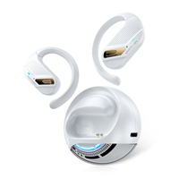 Vention Openbeat O12 Auriculares Bluetooth 5.4 Con Estuche De Carga - True Wireless - Open Ear - 7H Autonomia - Color Blanco