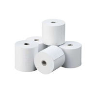 Oqonos Rollo De Papel Termico 80X80x12mm, Libre De Bpa, Fsc