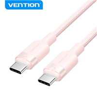 Vention Cable Usb 2.0 Niquelado - Potencia 60W - Corriente Max. 3A - Color Rosa
