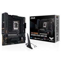 Asus Tuf Gaming B760m-Plus Wifi D4 Placa Base Lga 1700 - Wifi, Bluetooth, 4X Ddr4, 2X M.2, 4X Sata Iii, Pcie 4.0, 5.0 Rj-45, Usb-A, Usb-C - Factor De Forma Microatx