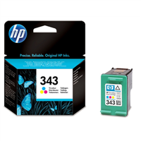 Hp 343 Tricolor Cartucho De Tinta Original C8766ee