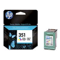 Hp 351 Tricolor Cartucho De Tinta Original Cb337ee