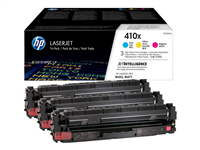 Hp Cf411x Cf412x Cf413x Multipack Original 3 Cartuchos De Toner N410x