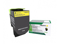 LEXMARK-CS317/CS417/CS517/CX317/CX417/CX517-AMARILLO-CARTUCHO-DE-TONER-ORIGINAL-71B20Y071B20Y0 734646641906