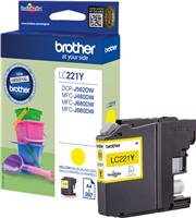 Brother Lc221 Amarillo Cartucho De Tinta Original - Lc221ybp