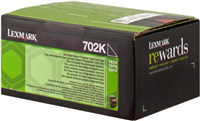 LEXMARK-CS310/CS410/CS510-NEGRO-CARTUCHO-DE-TONER-ORIGINAL-70C20K0/702K70C20K0 0734646436649