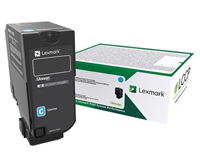 LEXMARK-CS727/CS728/CX727-CYAN-CARTUCHO-DE-TONER-ORIGINAL-75B20C075B20C0 0734646645652