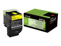 LEXMARK-CX310/CX410/CX510-AMARILLO-CARTUCHO-DE-TONER-ORIGINAL-80C20Y0/802Y80C20Y0 0734646475648