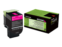 LEXMARK-CX510-MAGENTA-CARTUCHO-DE-TONER-ORIGINAL-80C2XM0/80C2XME/802XM80C2XM0 0734646481342