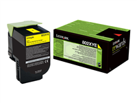 LEXMARK-CX510-AMARILLO-CARTUCHO-DE-TONER-ORIGINAL-80C2XY0/80C2XYE/802XY80C2XY0 0734646481359
