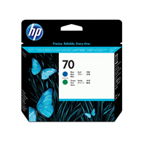 Hp 70 Azul Verde Cabezal De Impresion Original - C9408a
