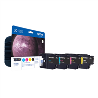 Brother Lc1220 Pack De 4 Cartuchos De Tinta Originales - Lc1220valbp