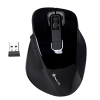 Ngs Bow Raton Inalambrico Usb 1600Dpi - 4 Botones - Uso Diestro - Color Negro